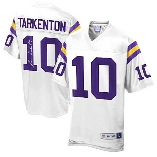 fran tarkenton vikings jersey