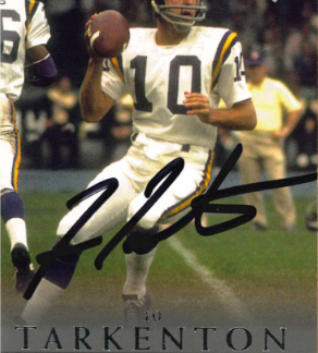 Fran Tarkenton Card #1