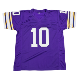 Fran Tarkenton Purple Jersey